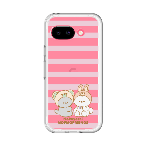 スリムプロテクションプレミアムケース［ mofmofriends - ストライプ ］