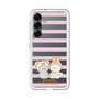 スリムプロテクションプレミアムケース［ mofmofriends - ストライプ ］