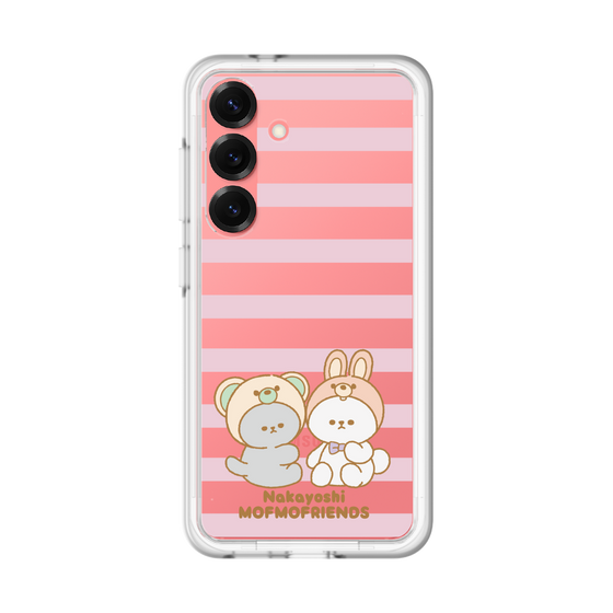 スリムプロテクションプレミアムケース［ mofmofriends - ストライプ ］