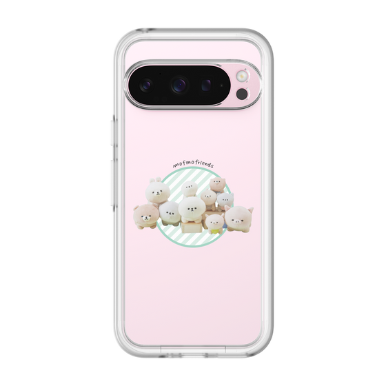 スリムプロテクションプレミアムケース［ mofmofriends - ぬいぐるみ - ワンポイント ］