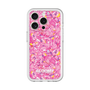 スリムプロテクションプレミアムケース［ グルーミー - パターン - ピンク ］
