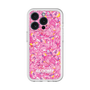 スリムプロテクションプレミアムケース［ グルーミー - パターン - ピンク ］