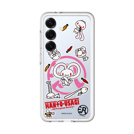 スリムプロテクションプレミアムケース［ 汎用うさぎ - ステッカー ］