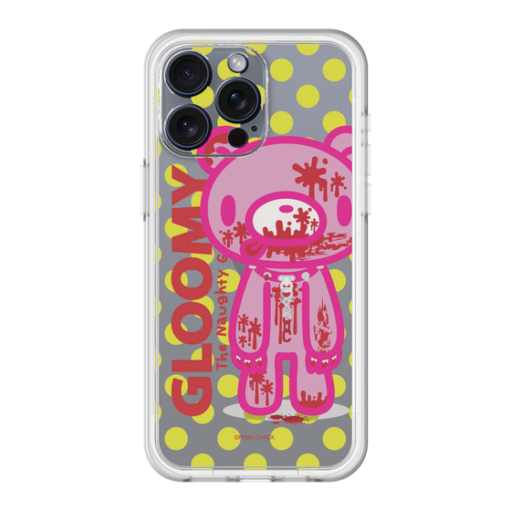 スリムプロテクションプレミアムケース［ グルーミー - 水玉 ］