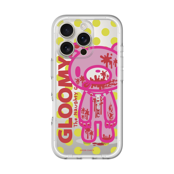 スリムプロテクションプレミアムケース［ グルーミー - 水玉 ］