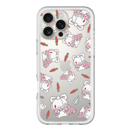スリムプロテクションプレミアムケース［ 汎用うさぎ - パターン ］