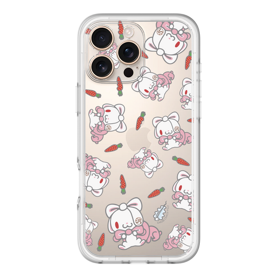 スリムプロテクションプレミアムケース［ 汎用うさぎ - パターン ］