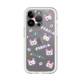 スリムプロテクションプレミアムケース［ クリアソン新宿 - くりあにゃん - 総柄 ］