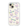スリムプロテクションプレミアムケース［ クリアソン新宿 - くりあにゃん - 総柄 ］