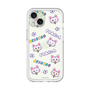 スリムプロテクションプレミアムケース［ クリアソン新宿 - くりあにゃん - 総柄 ］