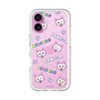 スリムプロテクションプレミアムケース［ クリアソン新宿 - くりあにゃん - 総柄 ］
