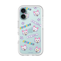 スリムプロテクションプレミアムケース［ クリアソン新宿 - くりあにゃん - 総柄 ］