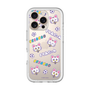 スリムプロテクションプレミアムケース［ クリアソン新宿 - くりあにゃん - 総柄 ］