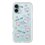 スリムプロテクションプレミアムケース［ クリアソン新宿 - くりあにゃん - 総柄 ］