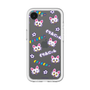 スリムプロテクションプレミアムケース［ クリアソン新宿 - くりあにゃん - 総柄 ］