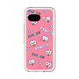 スリムプロテクションプレミアムケース［ クリアソン新宿 - くりあにゃん - 総柄 ］