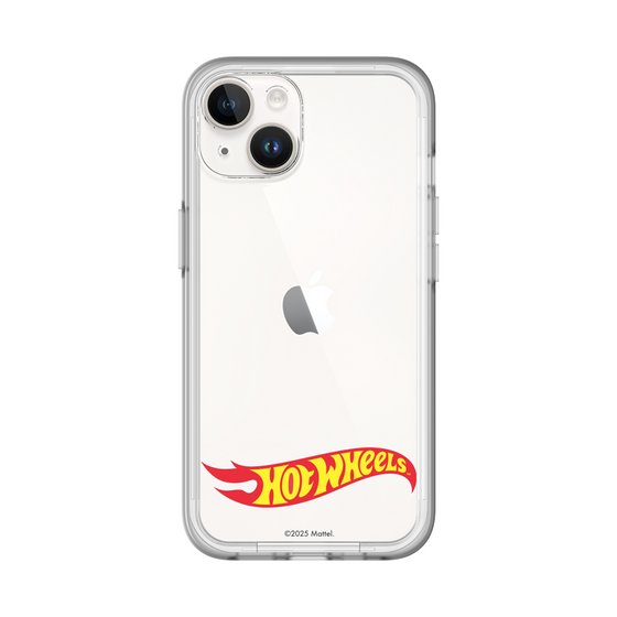 スリムプロテクションプレミアムケース［ Hot Wheels™ - ロゴ - クリア ］