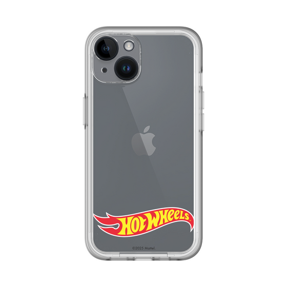 スリムプロテクションプレミアムケース［ Hot Wheels™ - ロゴ - クリア ］