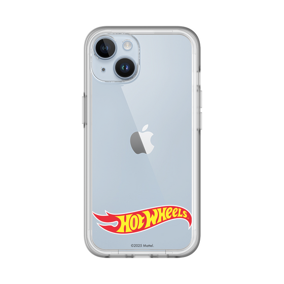 スリムプロテクションプレミアムケース［ Hot Wheels™ - ロゴ - クリア ］