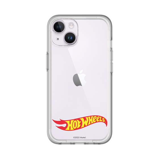 スリムプロテクションプレミアムケース［ Hot Wheels™ - ロゴ - クリア ］