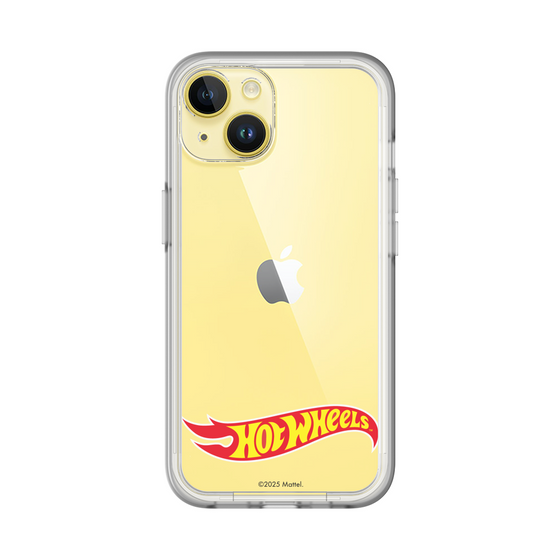 スリムプロテクションプレミアムケース［ Hot Wheels™ - ロゴ - クリア ］