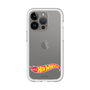 スリムプロテクションプレミアムケース［ Hot Wheels™ - ロゴ - クリア ］