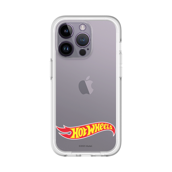 スリムプロテクションプレミアムケース［ Hot Wheels™ - ロゴ - クリア ］