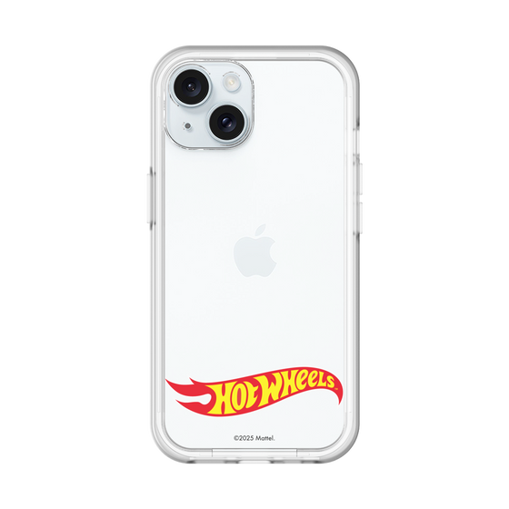 スリムプロテクションプレミアムケース［ Hot Wheels™ - ロゴ - クリア ］