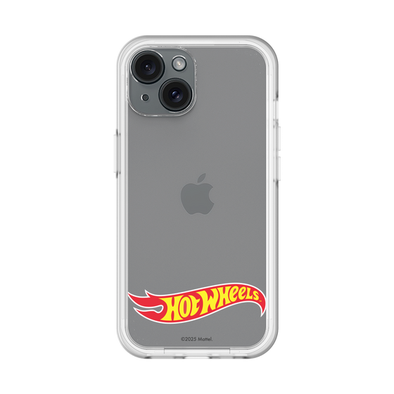 スリムプロテクションプレミアムケース［ Hot Wheels™ - ロゴ - クリア ］