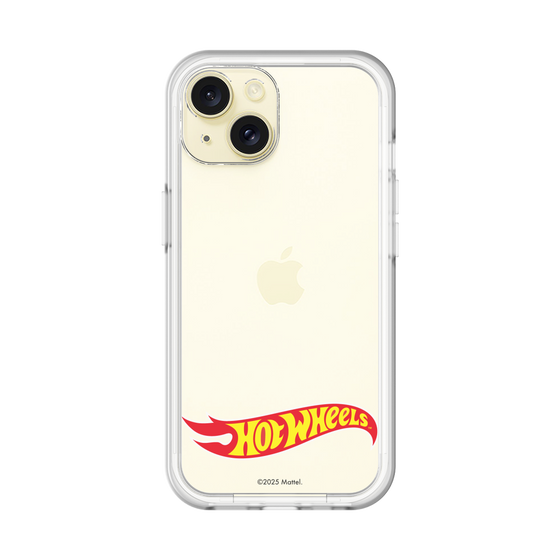 スリムプロテクションプレミアムケース［ Hot Wheels™ - ロゴ - クリア ］