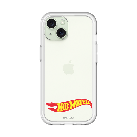 スリムプロテクションプレミアムケース［ Hot Wheels™ - ロゴ - クリア ］