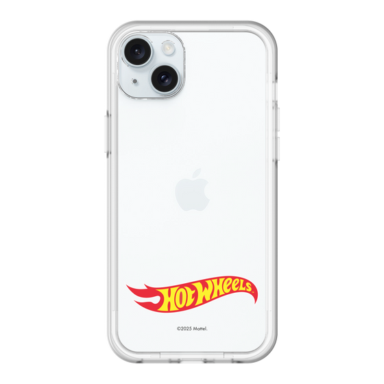 スリムプロテクションプレミアムケース［ Hot Wheels™ - ロゴ - クリア ］
