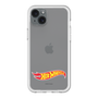 スリムプロテクションプレミアムケース［ Hot Wheels™ - ロゴ - クリア ］