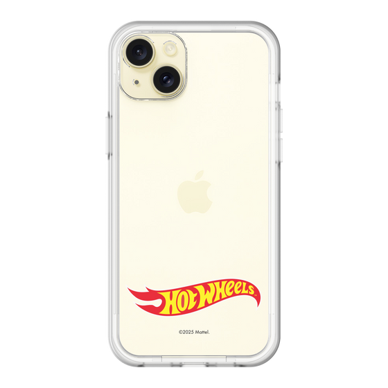 スリムプロテクションプレミアムケース［ Hot Wheels™ - ロゴ - クリア ］