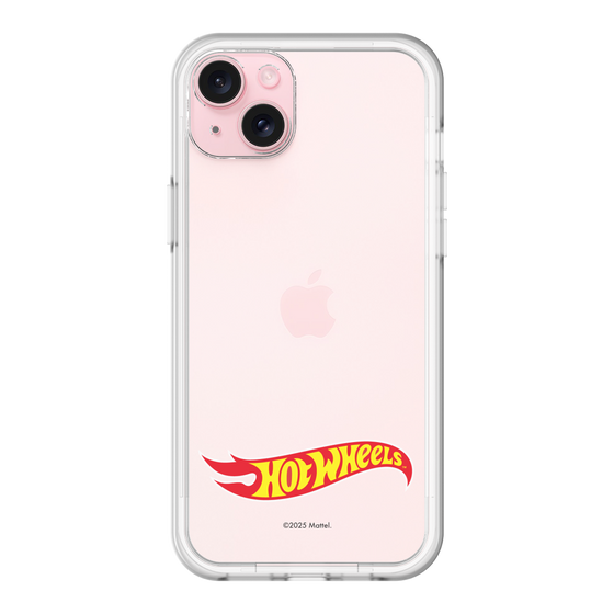 スリムプロテクションプレミアムケース［ Hot Wheels™ - ロゴ - クリア ］