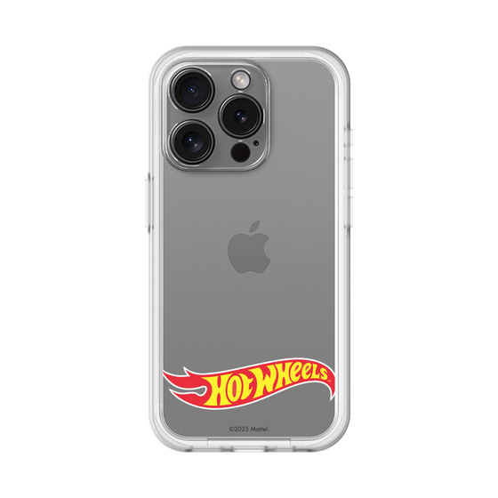 スリムプロテクションプレミアムケース［ Hot Wheels™ - ロゴ - クリア ］