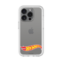 スリムプロテクションプレミアムケース［ Hot Wheels™ - ロゴ - クリア ］