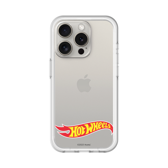 スリムプロテクションプレミアムケース［ Hot Wheels™ - ロゴ - クリア ］