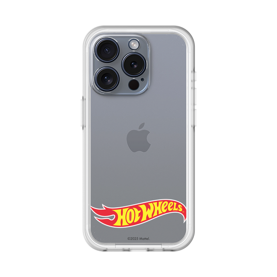 スリムプロテクションプレミアムケース［ Hot Wheels™ - ロゴ - クリア ］