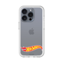 スリムプロテクションプレミアムケース［ Hot Wheels™ - ロゴ - クリア ］