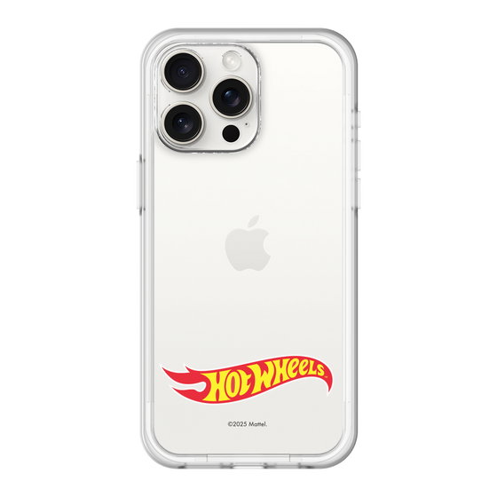 スリムプロテクションプレミアムケース［ Hot Wheels™ - ロゴ - クリア ］