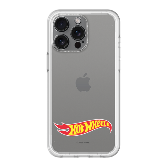 スリムプロテクションプレミアムケース［ Hot Wheels™ - ロゴ - クリア ］