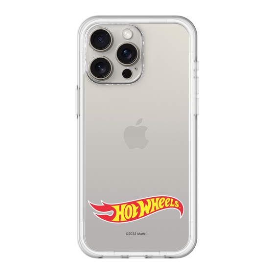 スリムプロテクションプレミアムケース［ Hot Wheels™ - ロゴ - クリア ］