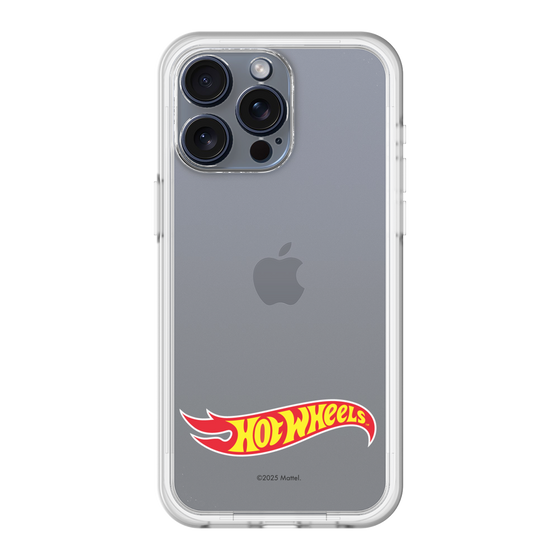 スリムプロテクションプレミアムケース［ Hot Wheels™ - ロゴ - クリア ］
