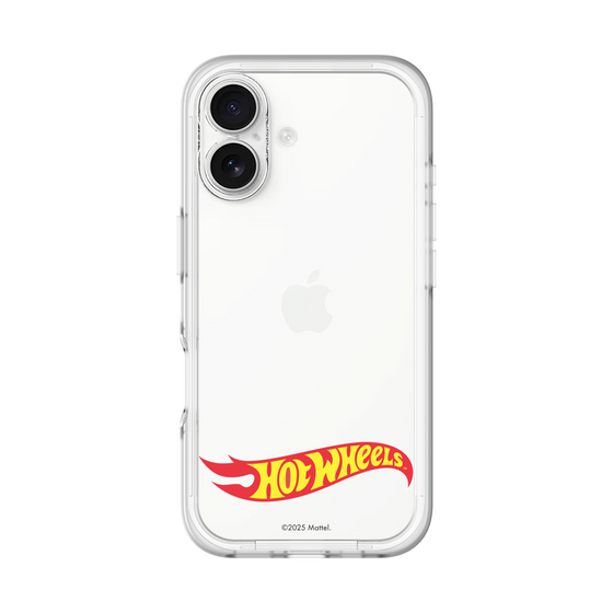 スリムプロテクションプレミアムケース［ Hot Wheels™ - ロゴ - クリア ］