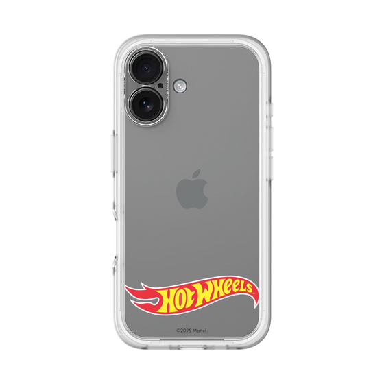 スリムプロテクションプレミアムケース［ Hot Wheels™ - ロゴ - クリア ］
