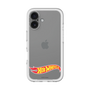 スリムプロテクションプレミアムケース［ Hot Wheels™ - ロゴ - クリア ］