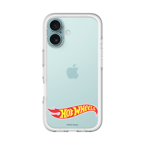スリムプロテクションプレミアムケース［ Hot Wheels™ - ロゴ - クリア ］