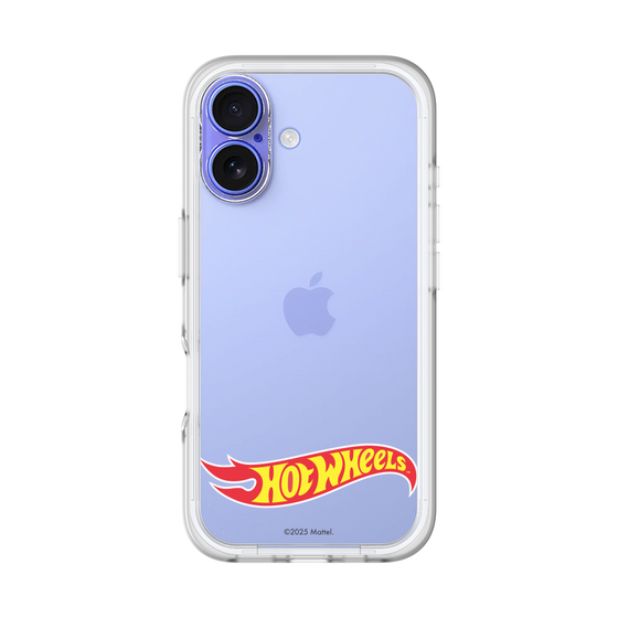 スリムプロテクションプレミアムケース［ Hot Wheels™ - ロゴ - クリア ］