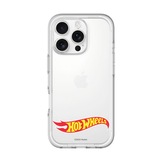 スリムプロテクションプレミアムケース［ Hot Wheels™ - ロゴ - クリア ］